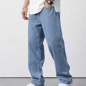 ZARUME Men’s Light Blue Jeans